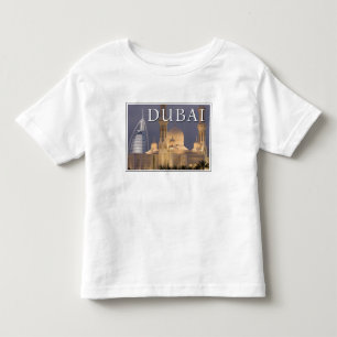 Burj al Arab   Mosque in Evening Dubai Toddler T-Shirt