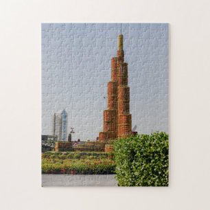 Burj Khalifa,Dubai Miracle Garden Jigsaw Puzzle