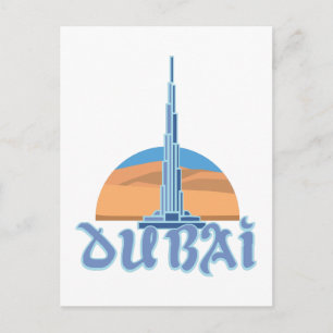 Burj Khalifa Dubai Postcard
