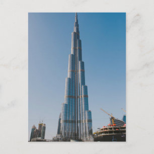 Burj Khalifa,Dubai Postcard