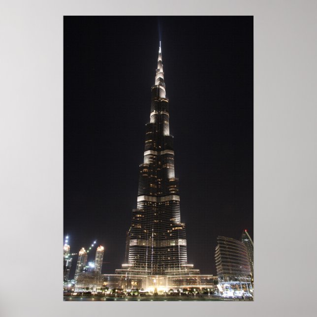 Burj Khalifa, Dubai  - Poster (Front)