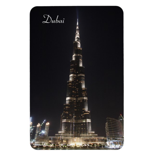 Burj Khalifa, Dubai - Premium Magnet (Vertical)