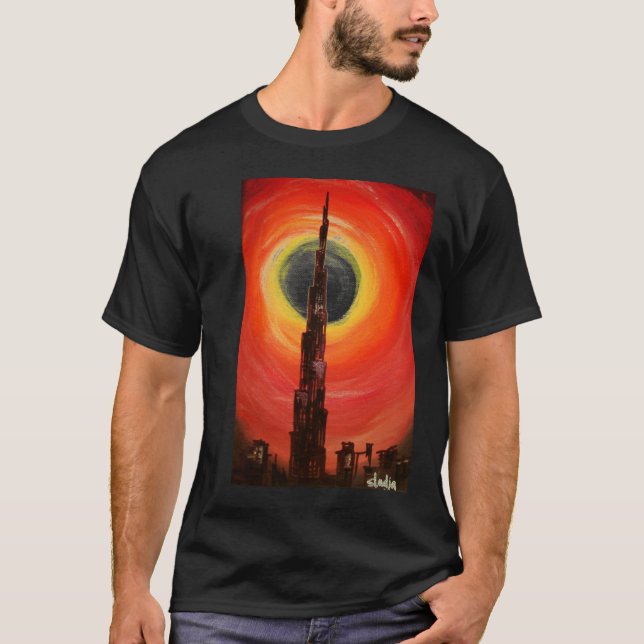 Burj Khalifa, Dubai T-Shirt (Front)