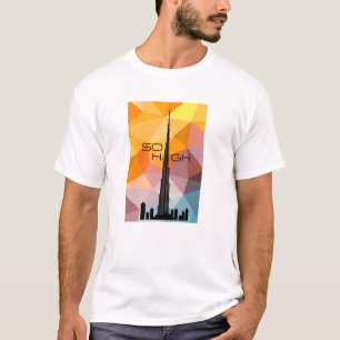 Burj Khalifa Dubai Tower T-Shirt