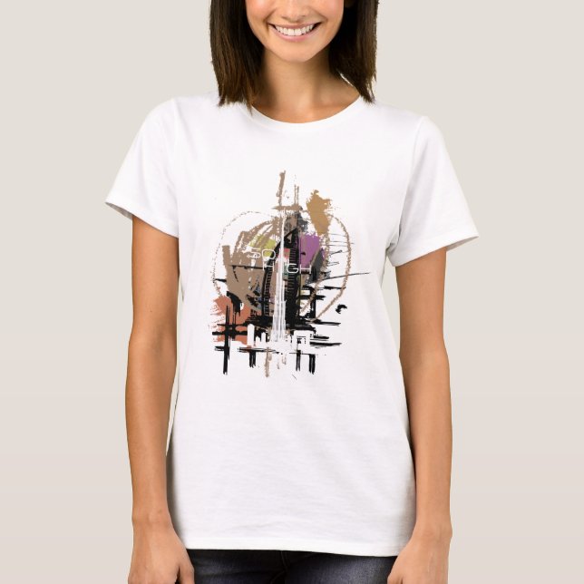 Burj Khalifa Dubai Tower T-Shirt (Front)