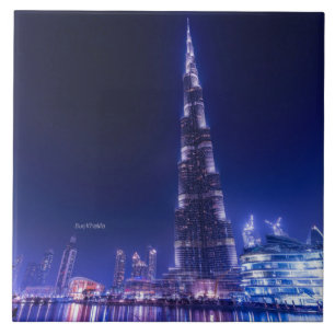 Burj Khalifa Landmark, Dubai Tile
