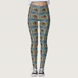 Burj Khalifa painting Leggings