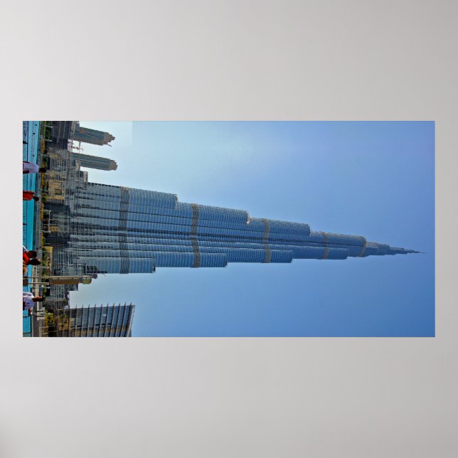 Burj Khalifa - Photographic Poster (Front)