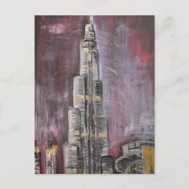 Burj Khalifa Postcard (Front)