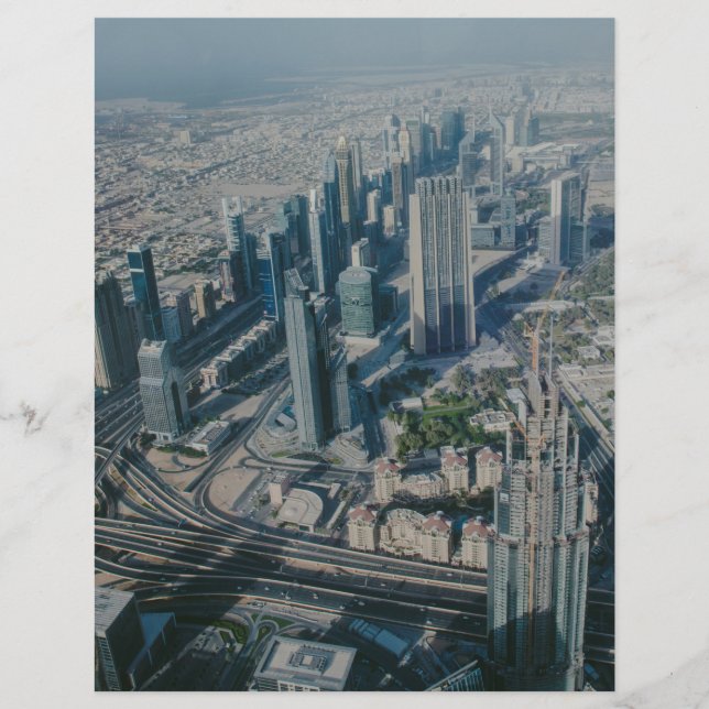 Burj Khalifa view,Dubai Flyer (Front)