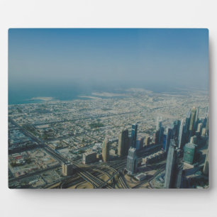Burj Khalifa view, Dubai Plaque