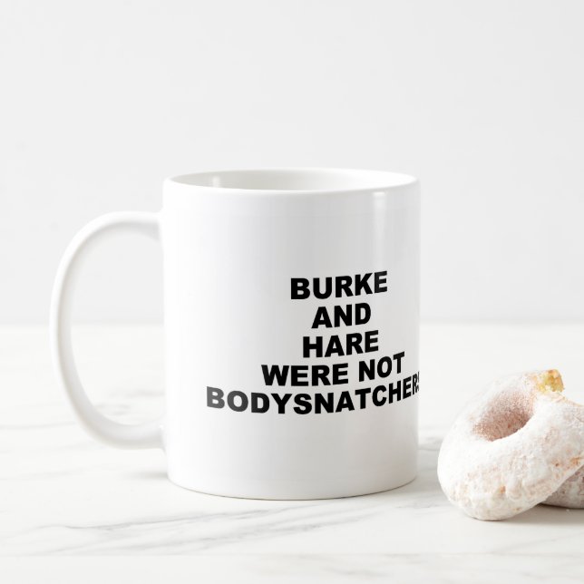 Burke and Hare Mug (With Donut)