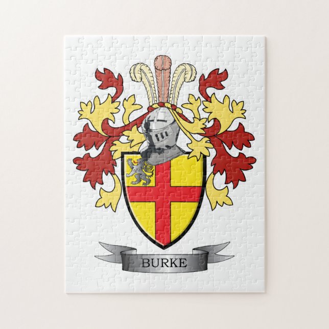 Burke Coat of Arms Jigsaw Puzzle (Vertical)