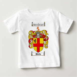 BURKE FAMILY CREST - BURKE COAT OF ARMS BABY T-Shirt