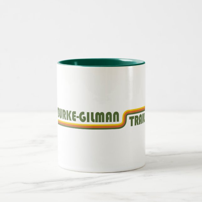 Burke-Gilman Trail Two-Tone Coffee Mug (Center)