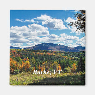 Burke, Vermont, beautiful autumn, Magnet