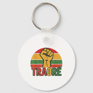 Burkina Faso - Bravo Captain Ibrahim Traoré _ Thom Key Ring