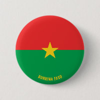 Burkina Faso Flag Cute Patriotic