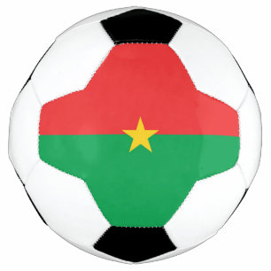 Burkina Faso flag Football