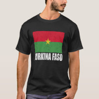 Burkina Faso Flag Grunge Vintage Souvenir Burkina