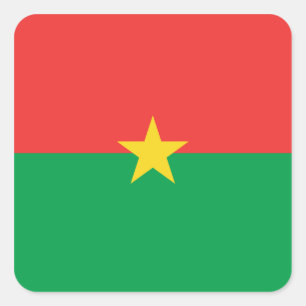 Burkina Faso Flag Sticker