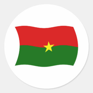 Burkina Faso Flag Sticker