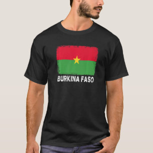 Burkina Faso Flag Support Burkinese People Women T-Shirt