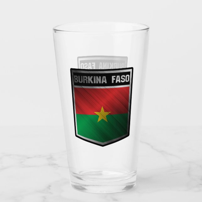 Burkina Faso Glass (Front)