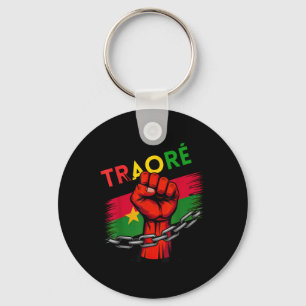 Burkina Faso Ibrahim Traoré Shirt Thomas Sankara T Key Ring