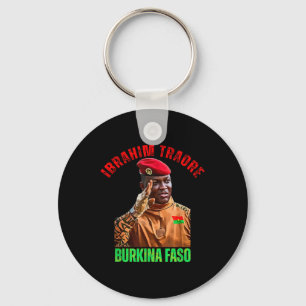 Burkina Faso- Ibrahim Traoré Thomas Sankara  Key Ring