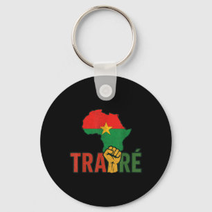 Burkina Faso-ibrahim Traoré _ Thomas Sankara Key Ring