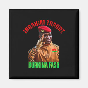 Burkina Faso- Ibrahim Traoré Thomas Sankara Magnet