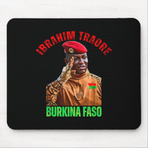 Burkina Faso- Ibrahim Traoré Thomas Sankara Mouse Mat