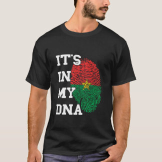 Burkina Faso It's In My DNA Thumbmark Burkina Faso T-Shirt