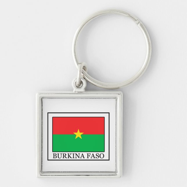 Burkina Faso keychain (Front)