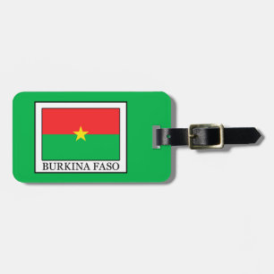 Burkina Faso Luggage Tag