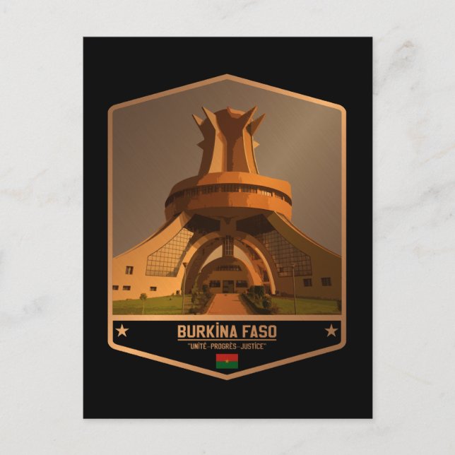 Burkina Faso Postcard (Front)