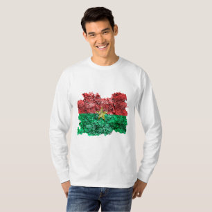 Burkina Faso Vintage Flag T-Shirt