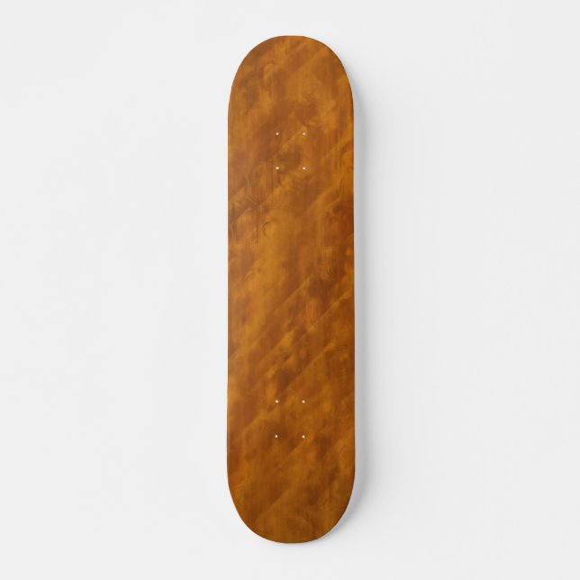Burl Wood Skateboard (Front)