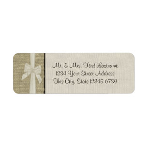 Burlap and Bow Rustic Country