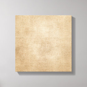 Burlap Background Canvas Print