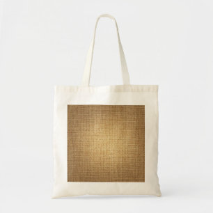 Burlap Background Template Textured Look Tote Bag