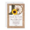 Burlap Cowboy Boots Wagon Wheel Sunflower Wedding