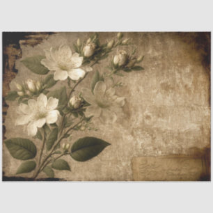 Burlap one tissue paper