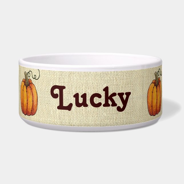 Burlap Pumpkins (Front)