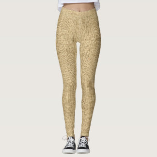 Burlap Sackcloth Sack Theatre Costume Leggings
