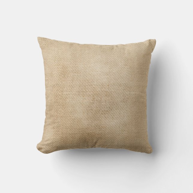 Burlap Texture Look Cushion (Front)