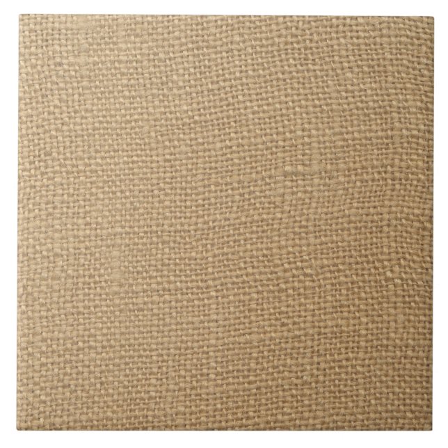 Burlap texture tile (Front)