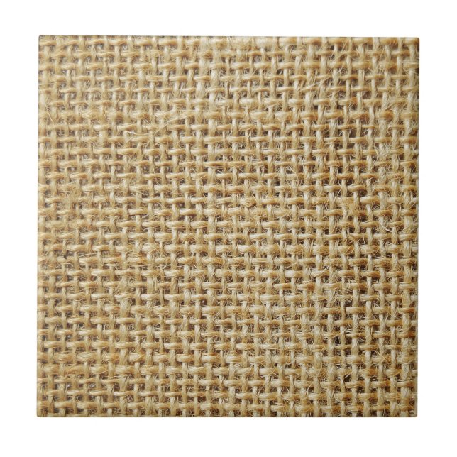 Burlap texture tile (Front)