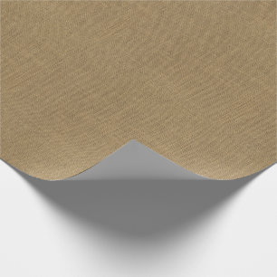 Burlap Texture Wrapping Paper